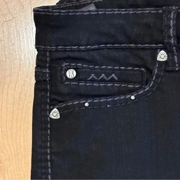 KUT from the Kloth Women's Black 5-Pocket Boot Cut Jeans - Picture 4 of 15